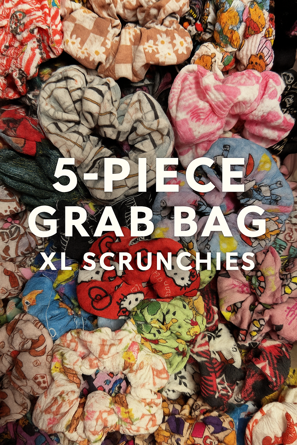 Handmade XL Scrunchie Grab Bags