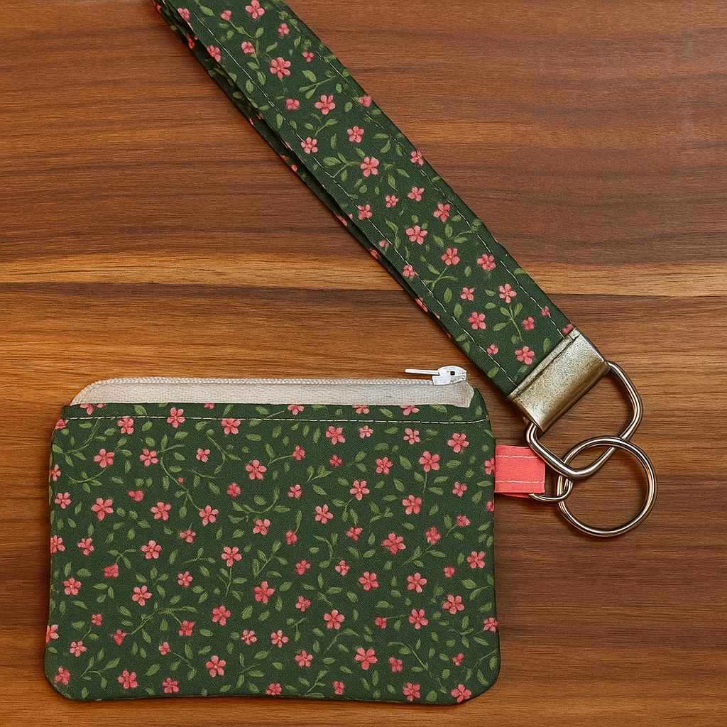 Irish floral wristlet set
